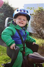 Harry Pearson makes his first appearance on a club ride